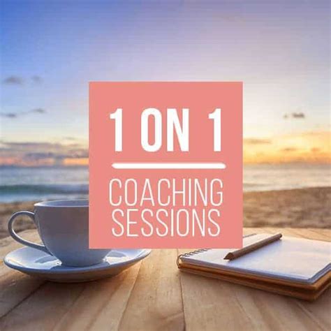 1 on 1 coaching session.